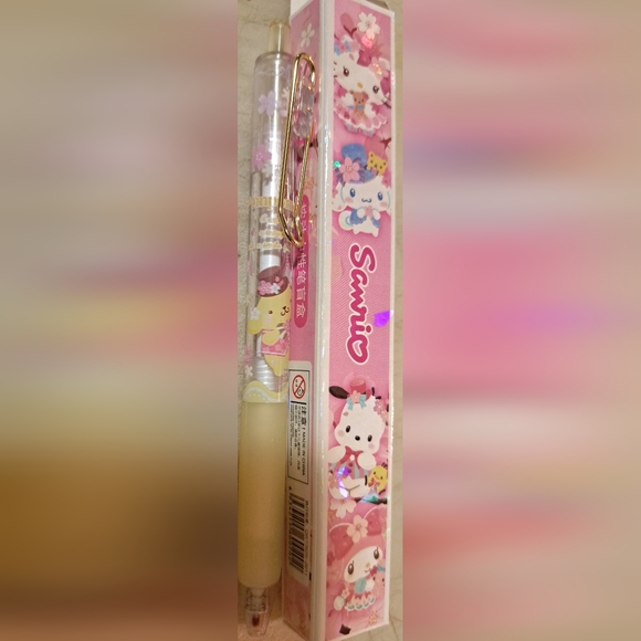 Sanrio Cinnamon Roll Pen, Purple Kuromi Headband and Disney Keychain FunGift Set - Picture 3 of 6
